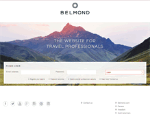 Tablet Screenshot of belmondpro.com
